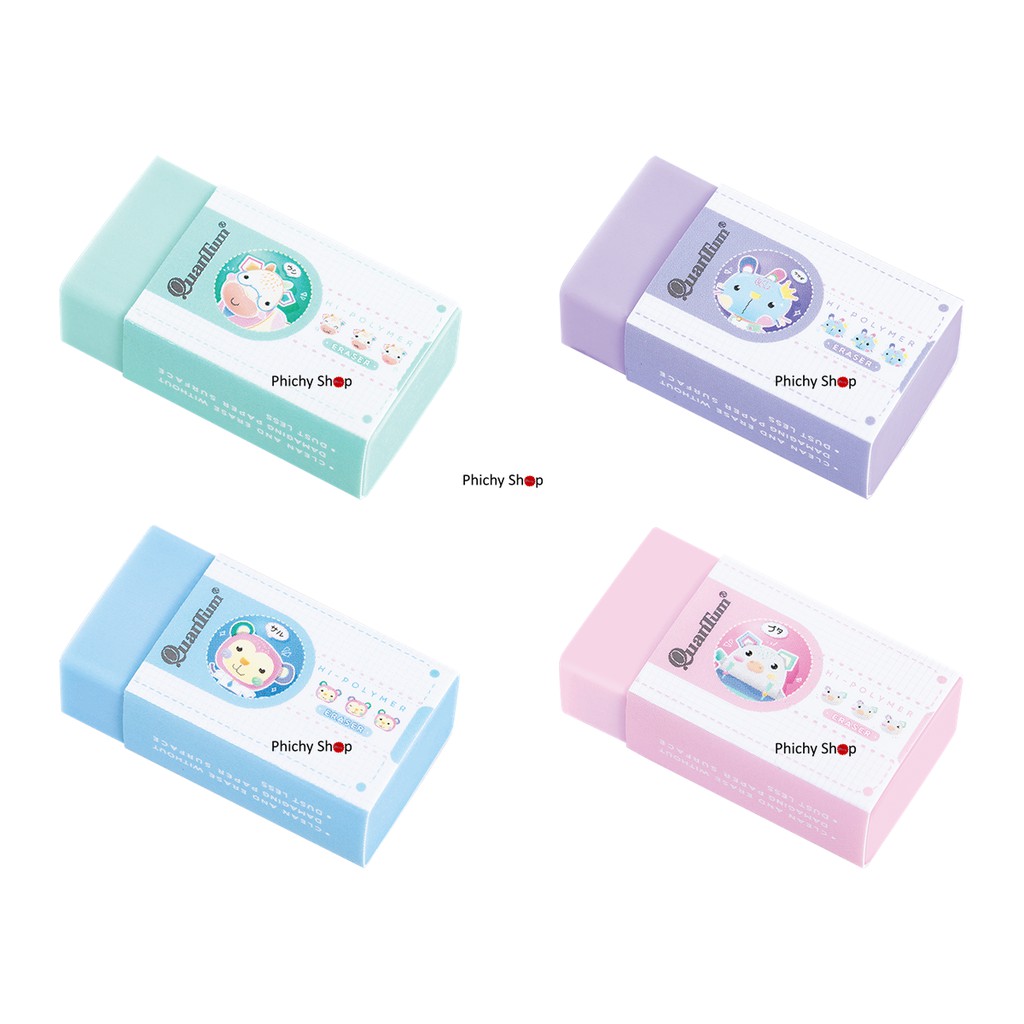 🌸ยางลบ ควอนตั้ม Quantum รุ่น QE600-50 Tier จำนวน 50 ก้อน