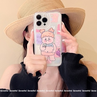 เคสป้องกันโทรศัพท์มือถือ ลายการ์ตูนผู้หญิงอ้วนน่ารัก สําหรับ iPhone 13 12 11 Pro Max SE2020 X XR Xs Max 7 8 Plus