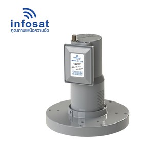 INFOSAT LNBF C-Band C1 ใช้ได้กับเครื่องรับสัญญาณดาวเทียมทุกรุ่น