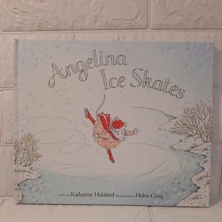 Angelina Ice Skatesหนังสือนิทานปกแข็ง(มือสอง)-cb3