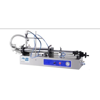 เครื่องบรรจุกึ่งอัตโนมัติแนวนอน Horizontal Pneumatic Liquid Filling Machine