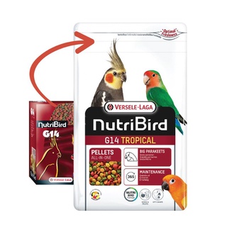 Nutribird G14 สุดยอดอาหารเม็ดสมบูรณ์แบบ