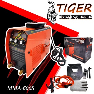 TIGER ตู้เชื่อมอินเวอร์เตอร์​ 3 ปุ่มปรับ รุ่น MMA-600s รุ่นใหม่