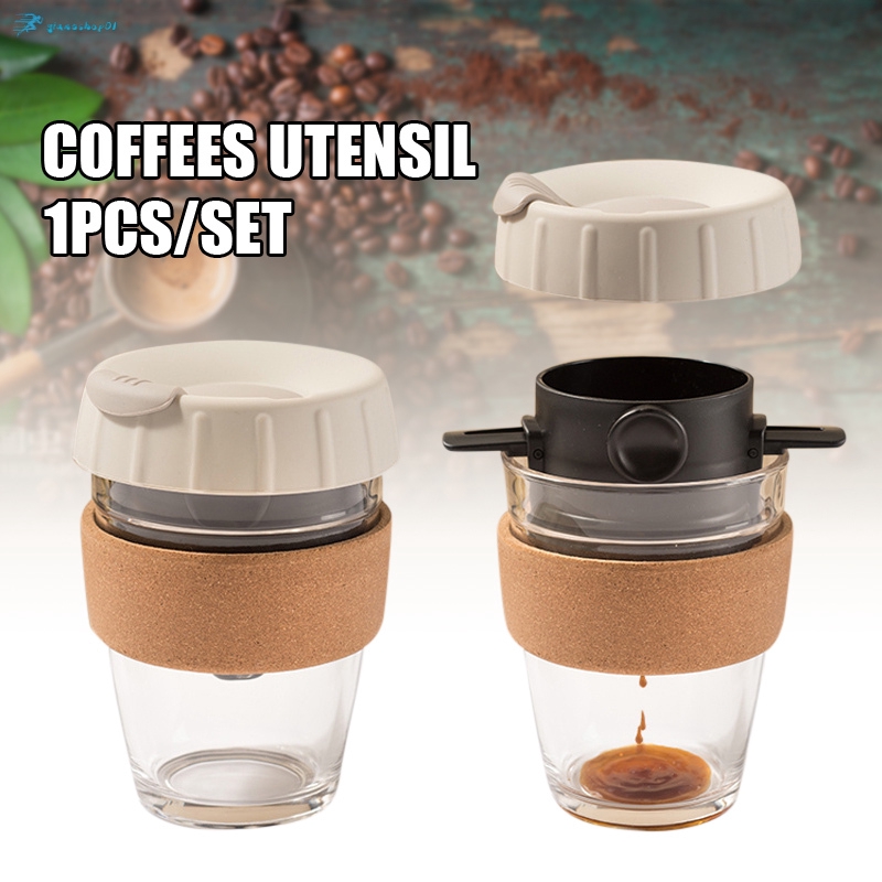 Coffee Filter Portable Drip Coffee Tea Holder Funnel Baskets Reusable