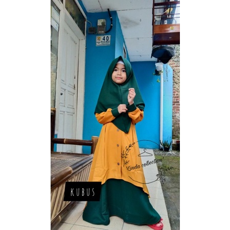 เสื้อคลุม Jamine Shar'I สําหรับเด็ก