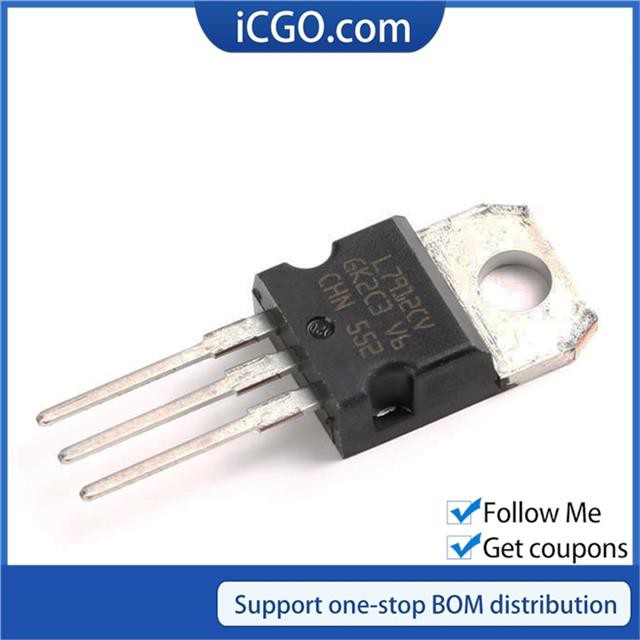 10PCS L7912CV TO220 L7912 TO220 7912 LM7912 MC7912 ใหม่ตัวควบคุมสามทาง IC