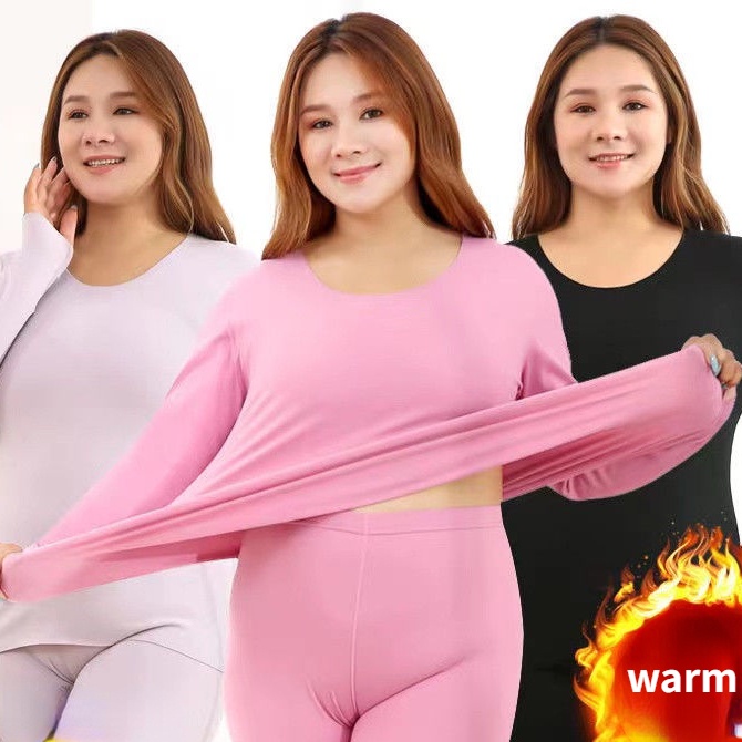ม-6เอ็กแอล 110กิโลกรัมขนาดบวกชุดชั้นในความร้อนผู้หญิงเสื้อผ้าฤดูหนาวกับเยอรมนีเยอรมันกํามะหยี่ชุดวอร์มยาว จุดต่ําสุด ชุดชุดนอนหญิงบา
