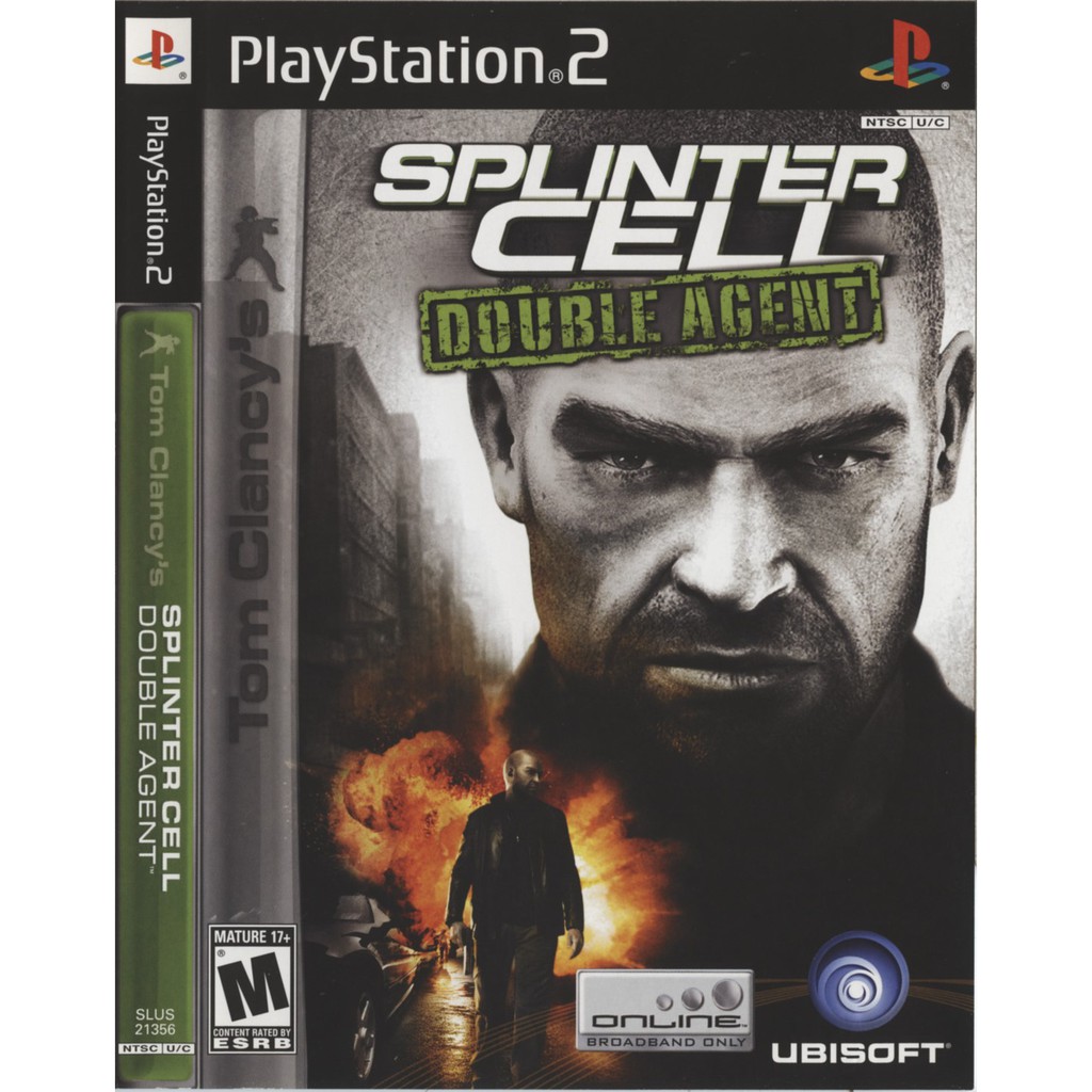 แผ่นเกมส์ Tom Clancy's Splinter Cell Double AgentPS2 Playstation2 คุณภาพสูง ราคาถูก