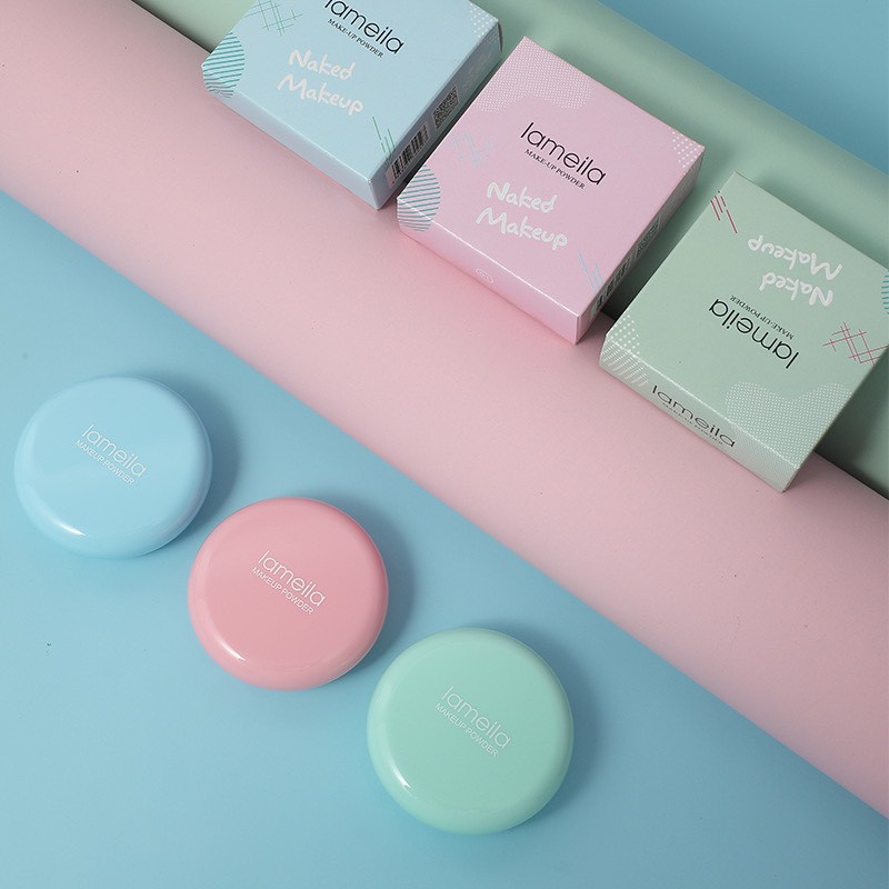 P.80 แป้งพัพ Lameila 3เบอร์  ผสมรองพื้น ตลับเล็ก P.80 - รูปที่ 6