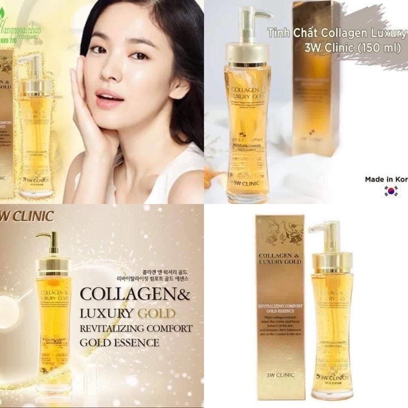 ✨เซรั่ม 3W Clinic​ Collagen & Luxury Gold​ เซรั่มหน้าใส