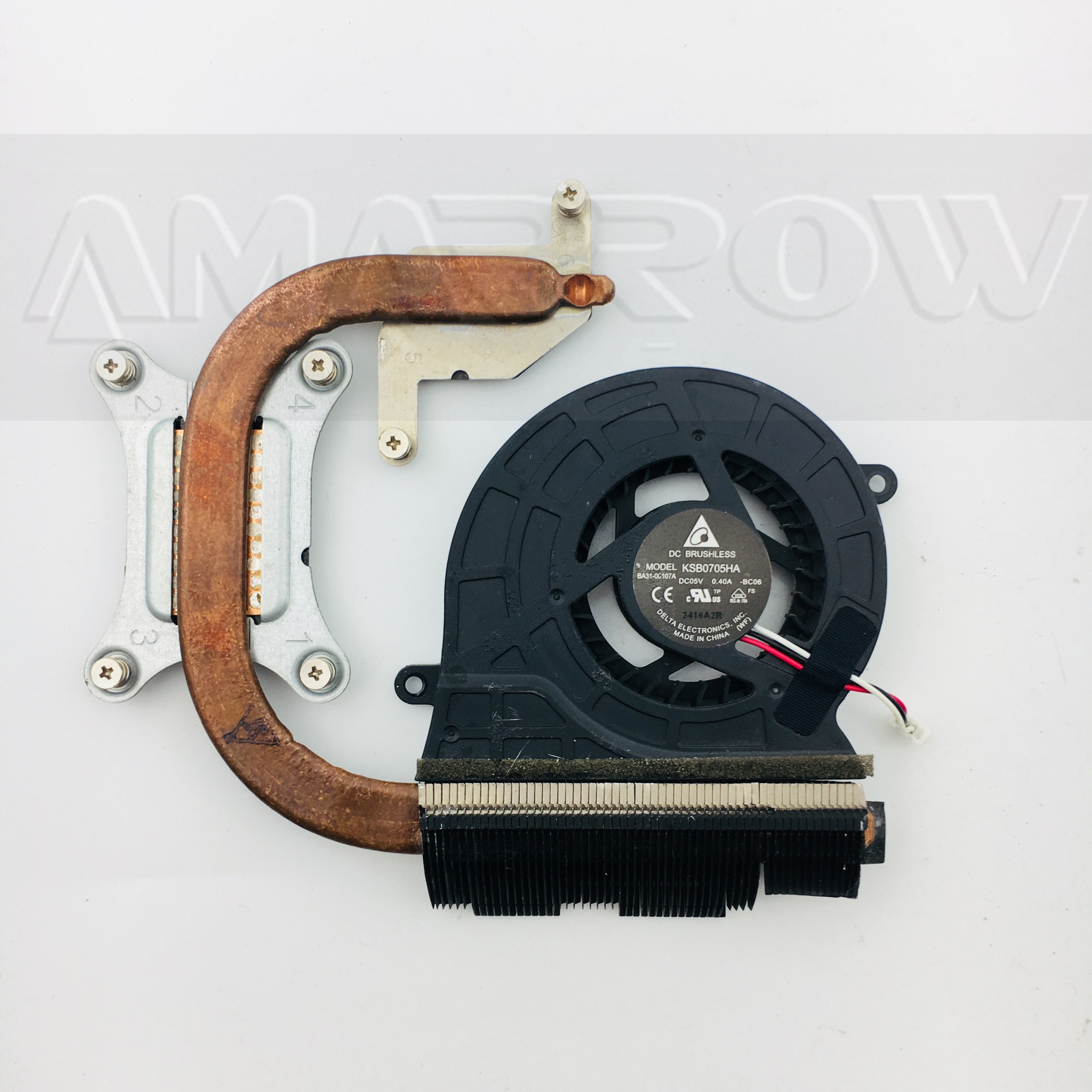 Laptop Heatsink Cooling Fan New Original For Dell Vostro 3300 Cooler ...
