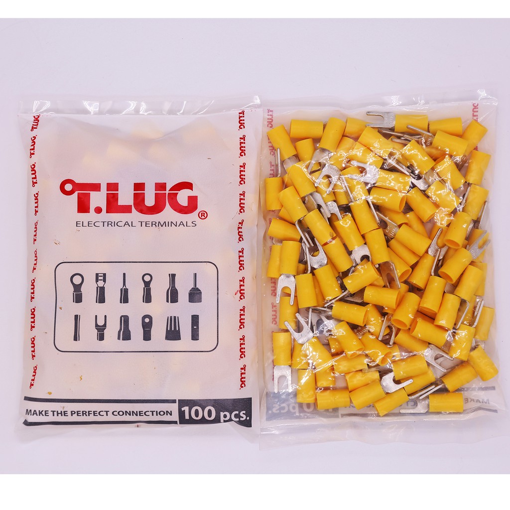 หางปลาแฉกย้ำหุ้ม TLUG-YF6-4S