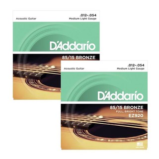 Daddario สายกีต้าร์โปร่ง Acoustic Guitar String รุ่น EZ-920 (Pack of 2)