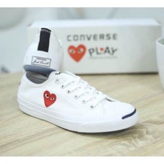 รองเท้า Converse Jack  Play  พร้อมกล่อง งานมิลเลอร์ ลด 100 บาทสำหรับการซื้อครั้งแรก