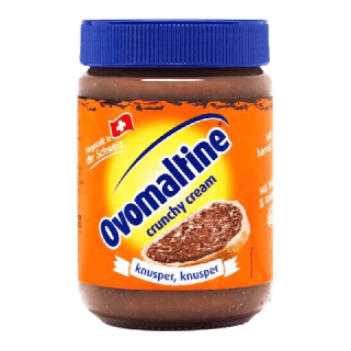 Ovomaltine Crunchy หมดอายุเดือน 1/2023, 3/2023,4/2023 โอวัลติน ครั้นชี่ แยมช็อคโกแลต แยมโอวัลติน ขนาด 380 กรัม, 680 กรัม