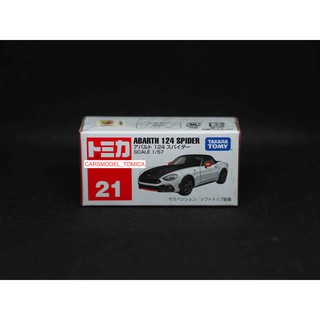 TOMICA MODEL NO.21  ABARTH 124 SPIDER