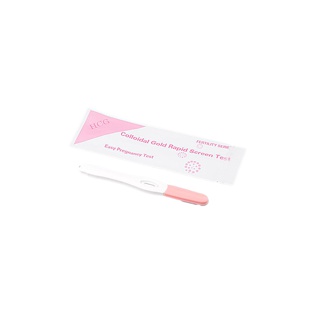 สต็อคในไทยพร้อมส่ง ปากกาตรวจการตั้งครรภ์แบบจุ่ม (colloidal gold rapid screen test) HCG 1ชิ้น/ซอง อุปกรณ์ตรวจการตั้งครรภ์
