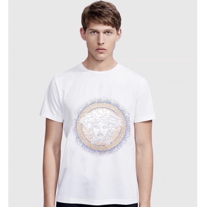 YMS1688 คุณภาพพรีเมี่ยม 1:1 VERSECE Tshirt ผู้หญิงผู้ชาย Baju T เสื้อ
