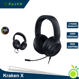 razer kraken x ชุดหูฟังเกมมิ่ง 7.1 ป้องกันเสียงรบกวน