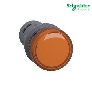 Schneider Electric - Pilot Lamp ไพลอตแลมป์ ,ขนาด 22mm, สีส้ม, แรงดันไฟเลี้ยง 380/400 VAC_XA2EVQ5LC ที่ร้าน PlugOn