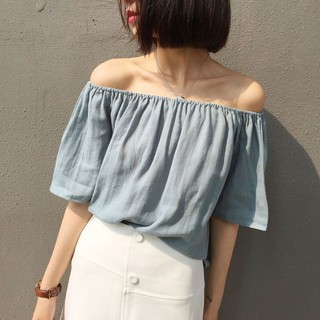 strapless short sleeve t shirt