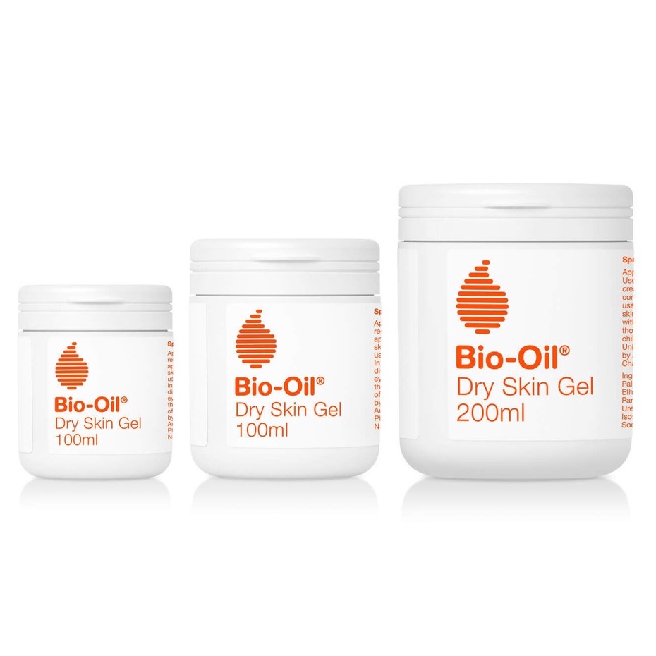 Bio Oil Dry Skin Gel ไบโอ ออยล์ สำหรับผิวแห้ง ผิวบอบบาง แพ้ง่าย ขนาด 50 ml 18243 / 100 ml 18242 / 200 ml 19073