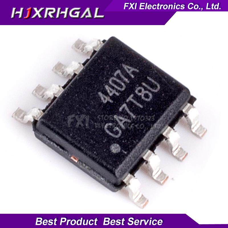 10 ชิ้น/ล็อต AO4407A 4407A MOSFET (Metal Oxide Semiconductor Field Effect ทรานซิสเตอร์)