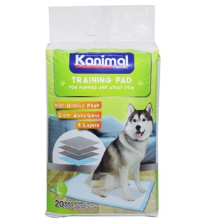 Kanimal Training Pad size L (69x90cm) 20ชิ้น แผ่นรองซัพ