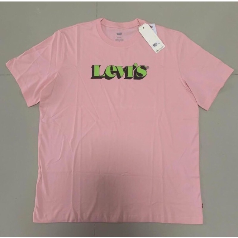 เสื้อยืด.  Levi’s. สีชมพู