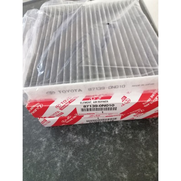 กรองแอร์ Toyota Carbon 87139-0N010 (Oem)