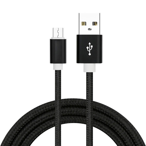 ที่ชาร์จ samsung สายชาร์จ Micro Usb แบบสายถักความยาว1เมตร/100mm สายแข็งแรง สินค้ากล้ารับประกัน