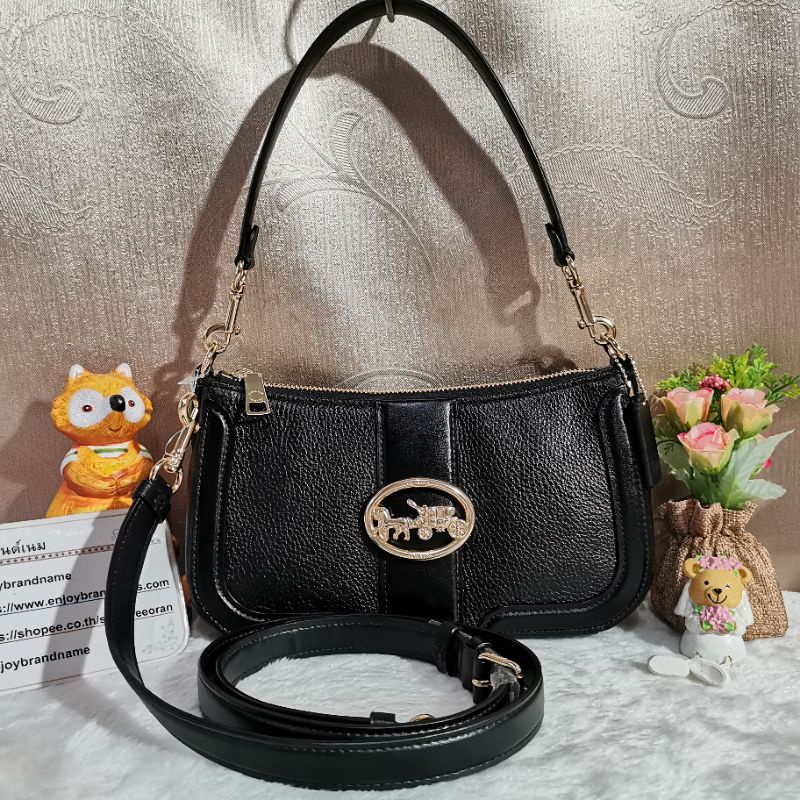 COACH 5500 GEORGIE BAGUETTE COLOR: IM/BLACK