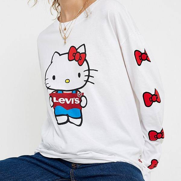 Hello cheap kitty levis