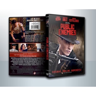 [ DVD Movie มีปก+สกรีนแผ่น-ไม่มีกล่อง ] Public Enemies วีรบุรุษปล้นสะท้านเมือง ( 1 DVD )