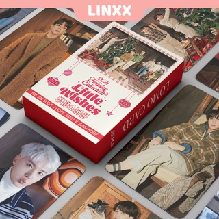 Linxx โปสการ์ด อัลบั้มรูปศิลปินเกาหลี Bts Little Wishes Series 55 ชิ้น