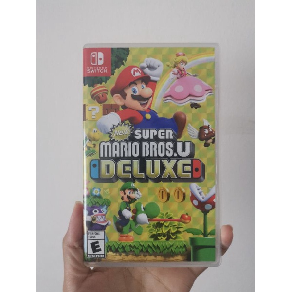 แผ่นเกมมือสอง Super Mario Deluxe / Nintendo Switch (รวมค่าส่งแล้ว)