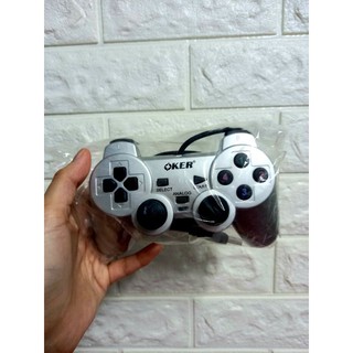 (พร้อมส่ง) จอยเกมส์ OKER สายเสียบusb