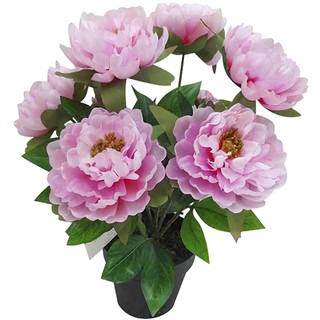 Artificial tree ARTIFICIAL PEONY IN POT 38CM LIGHT PINK Garden accessories Garden decoration accessories ต้นไม้ประดิษฐ์