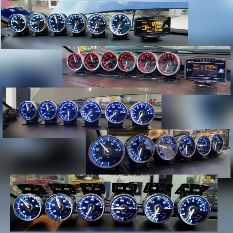 Defi Advance A1 / 248st / 555st Meter 3/6 Beradik Meter Gauge Link OBD2 1:1 พร้อมคอนโทรลเลอร์ OBD2 /