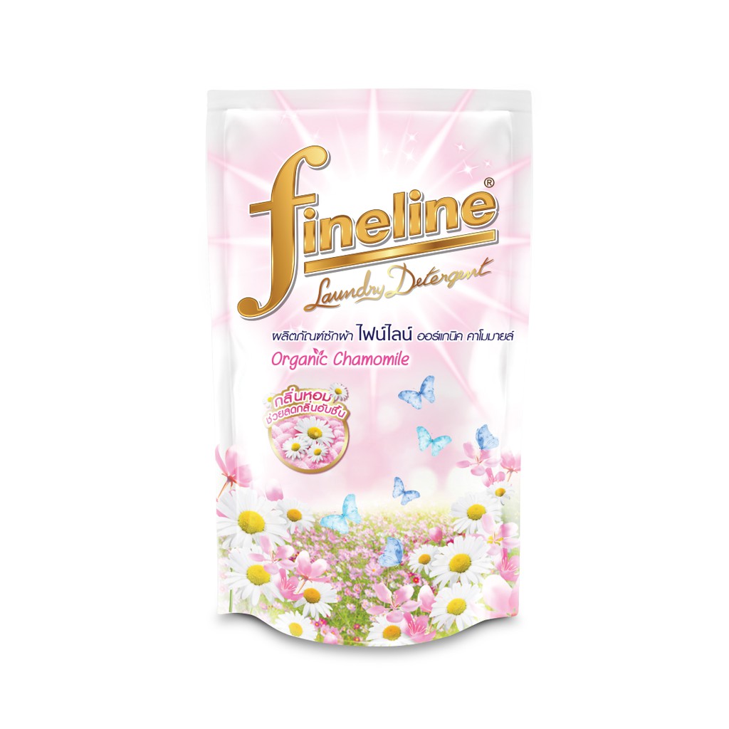 [ขายดี] Fineline ไฟน์ไลน์ซักผ้า ออร์แกนิค คาโมมายล์ (สูตรมาตรฐาน) 400 มล.