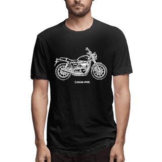 พร้อมส่ง เสื้อยืดผ้าฝ้าย พิมพ์ลาย Triumph Street Twin Gildan EFmmmk11HBgfio72 สําหรับของขวัญคริสต์มาสS-5XL