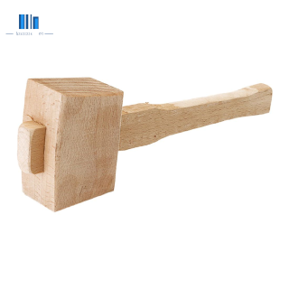 250mm Beech Solid Carpenter Wood Wooden Mallet Hammer Handle Woodworking Tool