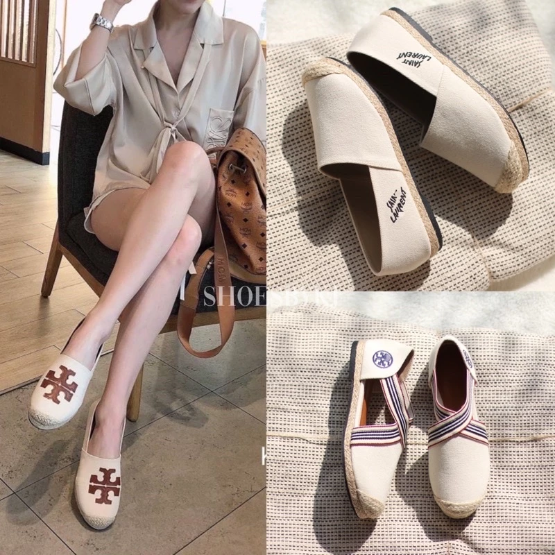 พร้อมส่ง❗️รองเท้าสลิปออน ผ้าแคนวาส คัทชู แบบขายดี งานจริง งานปัก
