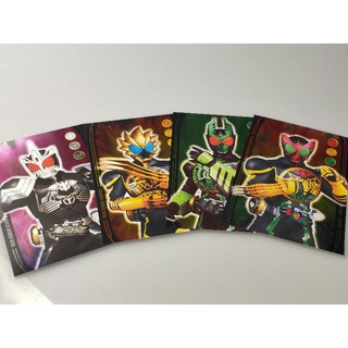 Post Card    KAMEN RIDER  (4แผ่น/เช็ต) พร้อมส่ง