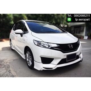 ชุดแต่งสเกิร์ตรอบคัน Honda Jazz Mugen RR แจ๊ส 2014 2015 2016 2017 จาอTp-Autopart