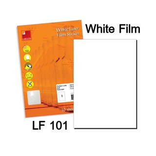 Labellon สติกเกอร์กันน้ำ ฟิล์มขาวด้าน LF101  ขนาด A4 สำหรับเครื่องพิมพ์เลเซอร์