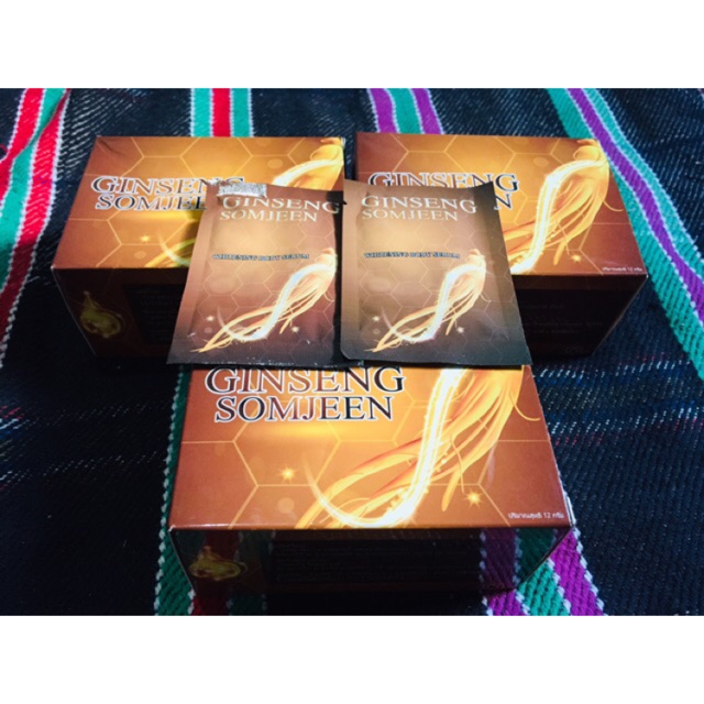 โสมจีนGinSeng ไวท์เทนนิ่ง บอดี้ เซรั่ม แบบซอง