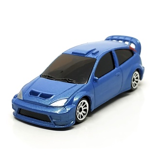 Majorette Ford Focus WRC - Metallic Blue Color /Wheels 5U /scale 1/57 (3 inches) no Package