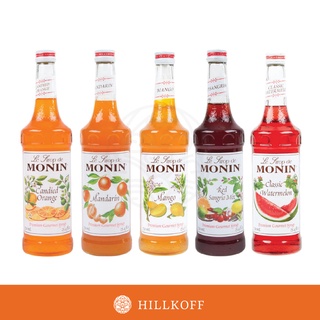 Hillkoff : น้ำเชื่อมแต่งกลิ่น Monin Syrup โมนิน/โมแนง ไซรัป ขนาด 700 ml.