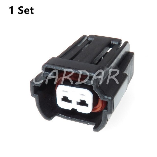 1 ชุด 2 ขา 6195-0043 ตัวเชื่อมต่ออัตโนมัติกันน้ําหัวฉีดน้ํามันเชื้อเพลิงซ็อกเก็ตรถสําหรับ Honda VW S